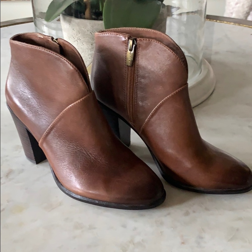 Vince Camuto Brown Booties
